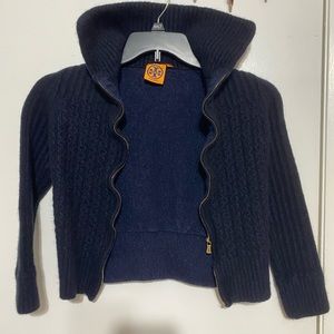 Tory Burch med dark blue sweater